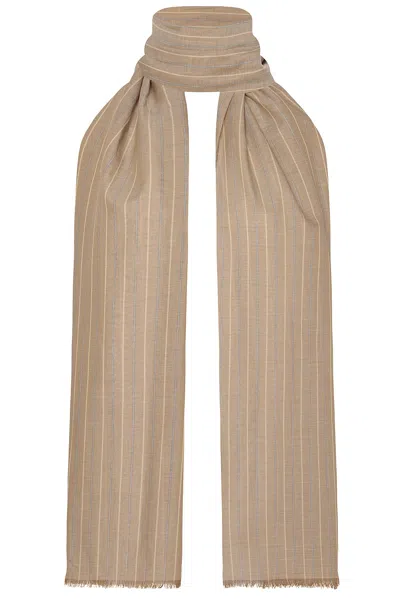 The Row Guel Cotton Stripe Scarf
