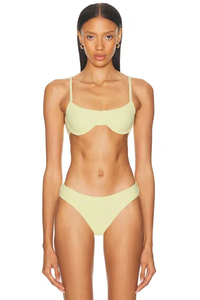 Solid & Striped The Eva Rib Underwire Bikini Top