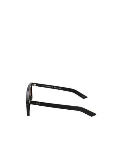 Retrosuperfuture Black Striped Acetate Sunglasses