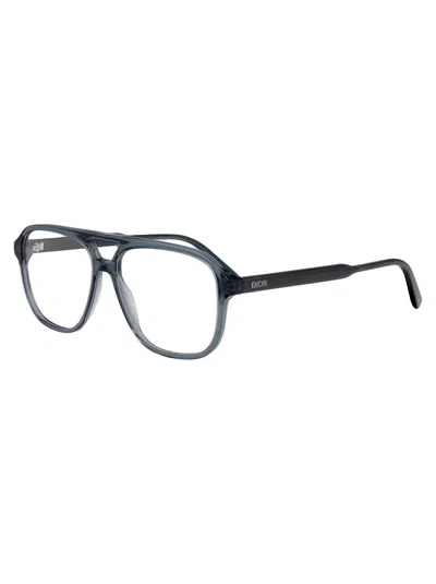 Dior Full Frame Plain Mirror In Gray