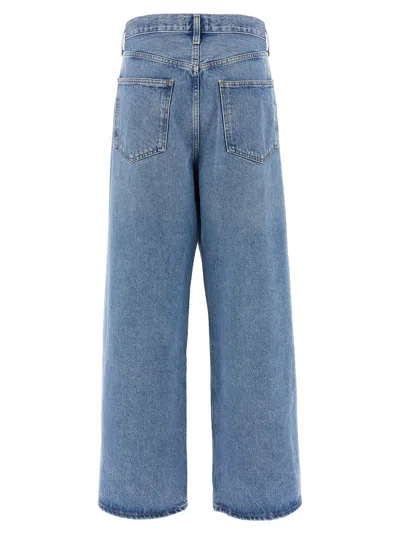 Agolde 'low Curve' Jeans In Blue