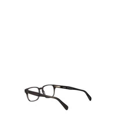 Ferragamo Transparent Grey Acetate Glasses