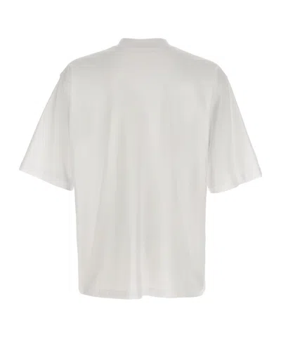 Marni Mini Logo T-shirt In White