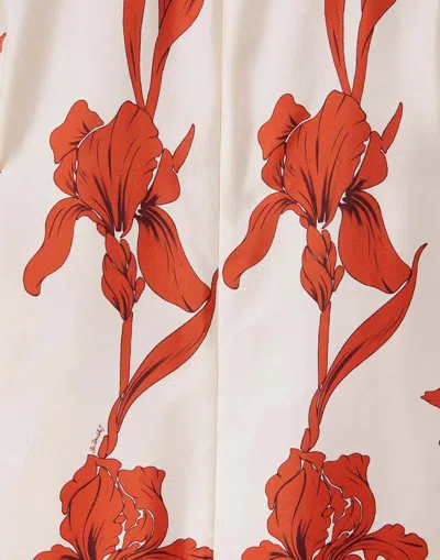 La Doublej Mini Swing Iris Dark Orange Dress