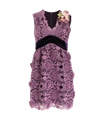 ANNA SUI Camillia Flower Lace Dress