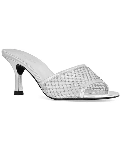 Rebecca Minkoff Mesh Mule In Gray