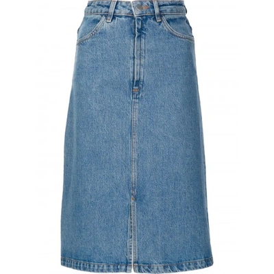 M.i.h Jeans Parra A-line Denim Skirt | ModeSens