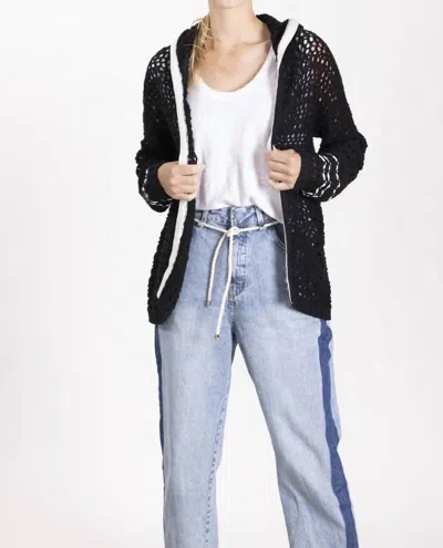 Swtr Crochet Cardigan In Black | ModeSens