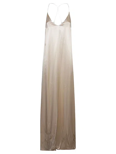 The Nina Studio Athena Long Silk Dress