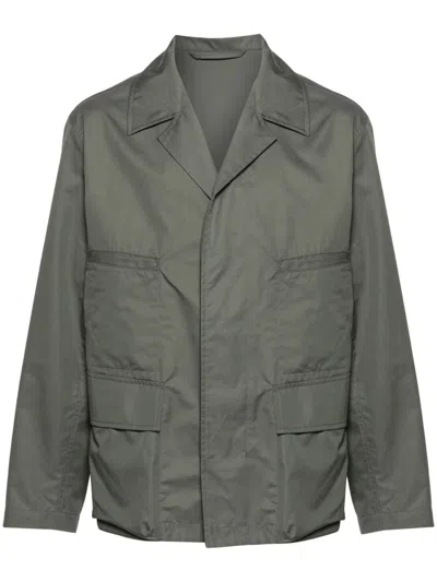 Lemaire Cotton Blend Multipocket Overshirt