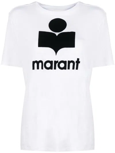 Isabel Marant Étoile Isabel Marant Etoile Logo Print Zewel Short-sleeve T-shirt