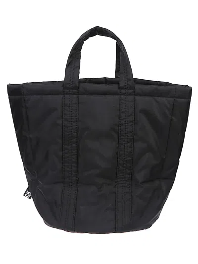 Comme Des Garçons Padded Nylon Tote Bag In Black