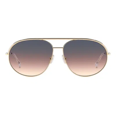 Isabel Marant 62mm Oversize Navigator Sunglasses In Gold