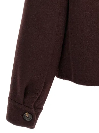 Brunello Cucinelli Cashmere Coat With Buttoned Cuffs And Double-breasted Design
