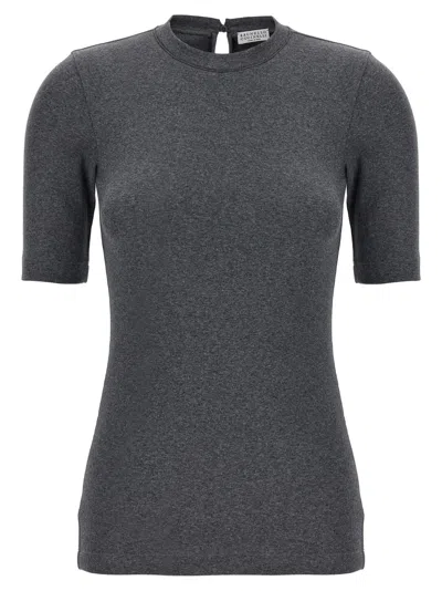 Brunello Cucinelli Women's Round Neck T-shirt