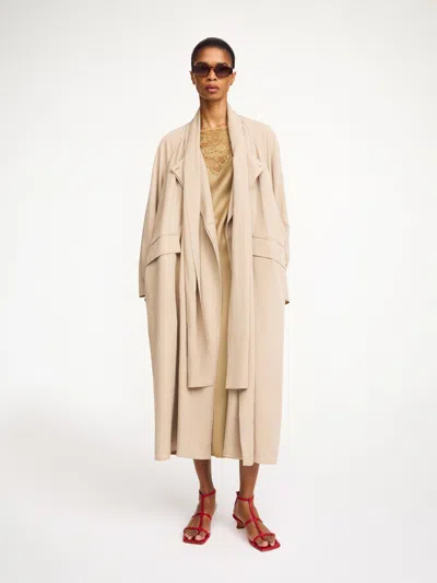 By Malene Birger Campagna Trench Coat In Brown