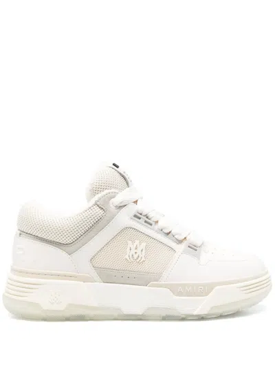 Amiri Leather Ma-1 Low-top Sneakers In White