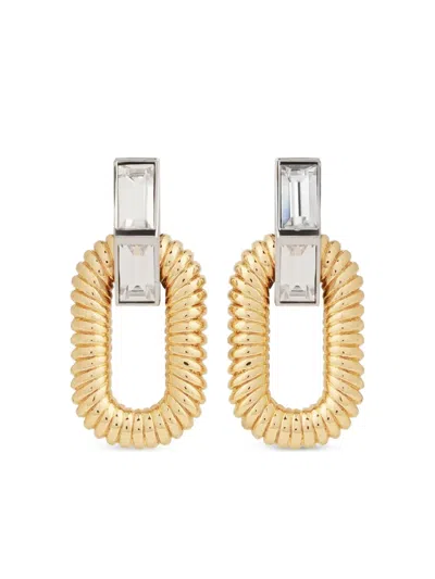 Rabanne Xl Link Earrings In Gold