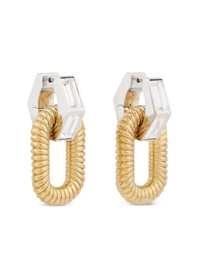 Rabanne Xl Link Earrings In Gold