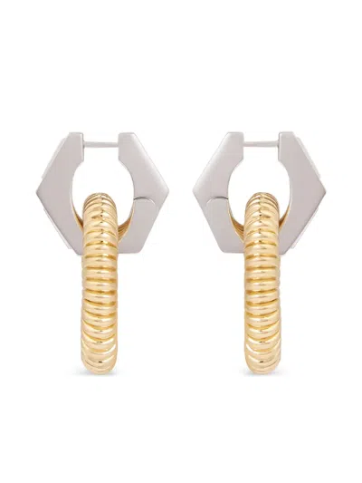 Rabanne Xl Link Earrings In Gold