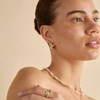 Astrid &amp; Miyu Titanium Shell Piercing Stud