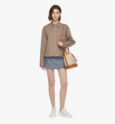 Mcm Adjustable Shoulder Strap Single Shoulder Bag