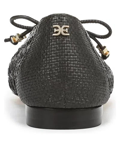 Sam Edelman Marcie Woven Mary Jane Flats Black