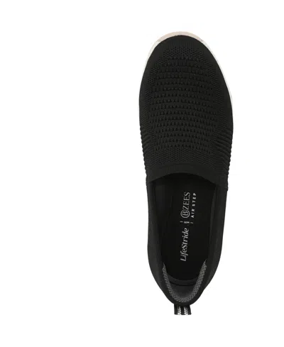 Lifestride Women's Rest Washable Slip Ons In Black