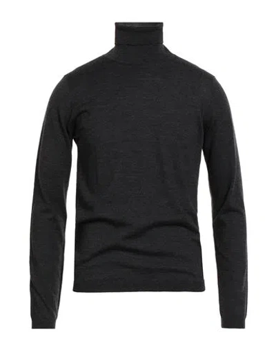 Grey Daniele Alessandrini Man Turtleneck Lead Size 44 Wool