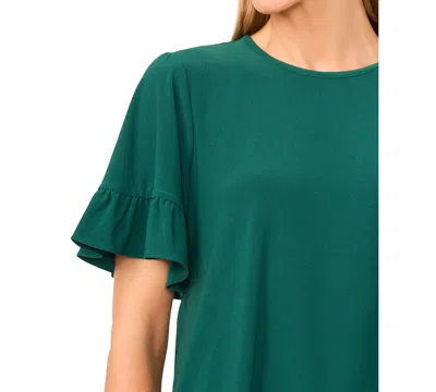 Cece Women's Ruffled Short-sleeve Tiered Top