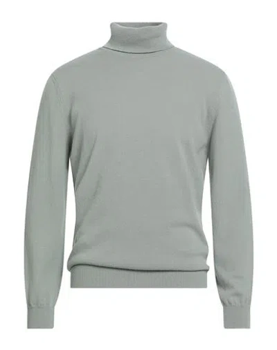 Heritage Man Turtleneck Sage Green Size 42 Wool, Cashmere
