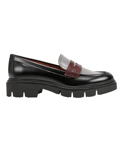 Marc Fisher Women's Cube Lug Sole Penny Loafers