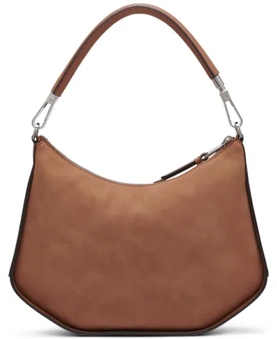 Calvin Klein Winny Faux Suede Convertible Shoulder Bag