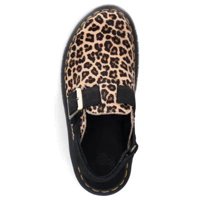 Dr. Martens Leopard Print Sandal With Adjustable Straps