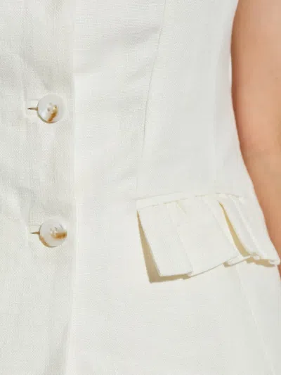 Posse Inactive Coo China Style Matilda Gilet In White