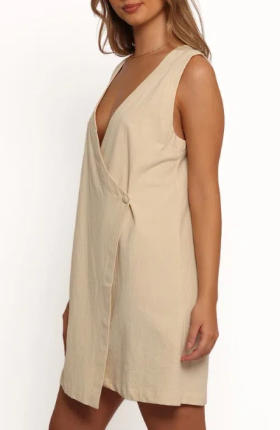 Petal And Pup Petal & Pup India Wrap Minidress In Animal Print