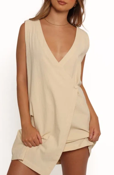 Petal And Pup Petal & Pup India Wrap Minidress In Animal Print