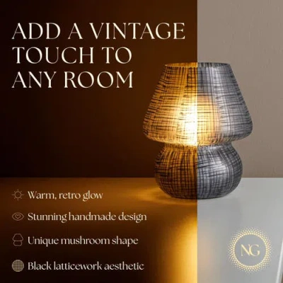 Next Glow Mushroom Led Lamp,  Modern Dimmable E26 Socket