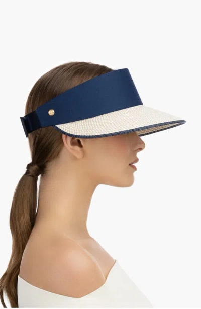Eric Javits Squishee Straw Champ Custom Fit Visor