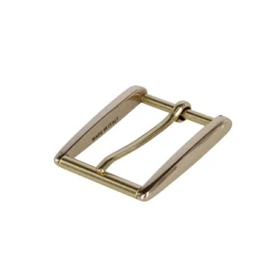Trafalgar 35mm Rectangular Classic Solid Brass Roller Harness Belt Buckle
