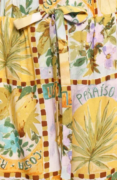 Petal And Pup Petal & Pup Cancun Tie Waist Shorts In Multi