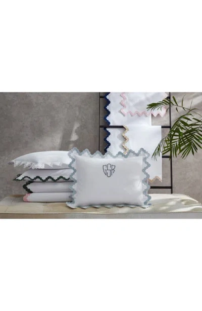 Matouk Aziza Set Of 2 600 Thread Count Egyptian Cotton Percale Pillowcases