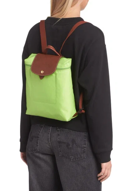 Longchamp Backpack Le Pliage Original In Green