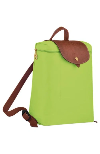Longchamp Backpack Le Pliage Original In Green
