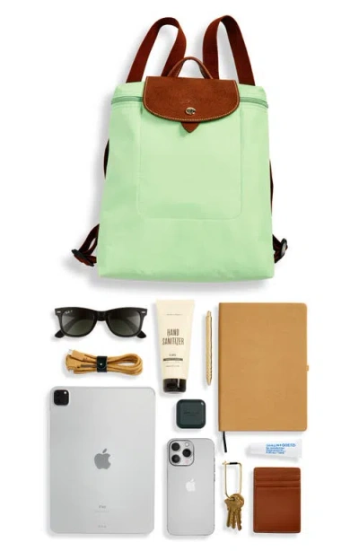 Longchamp Backpack Le Pliage Original In Green