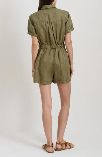 Alex Mill Cassi Romper In Linen