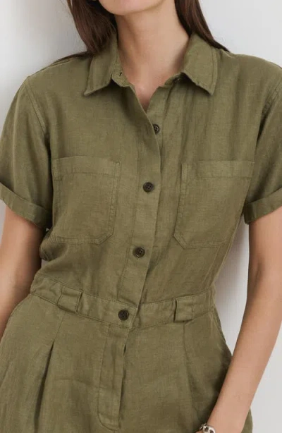 Alex Mill Cassi Romper In Linen