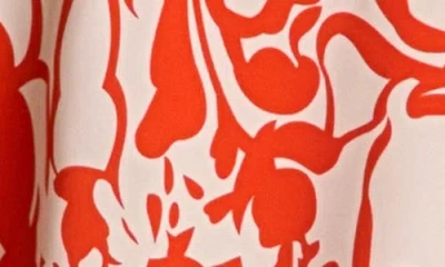 Endless Rose One-shoulder Asymmetric Dress In Pattern