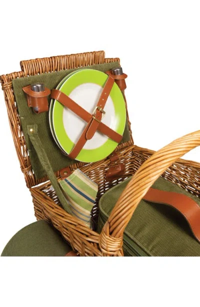 Picnic Time 'somerset' Wicker Picnic Basket
