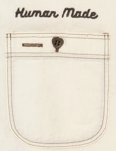 Human Made Kids' Chambray Shirt In Sand